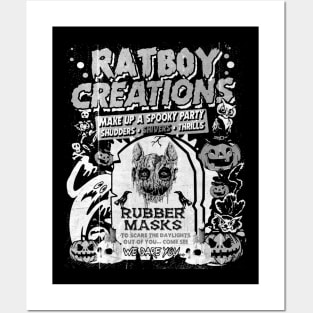 Ratboy Rubber Masks! Posters and Art